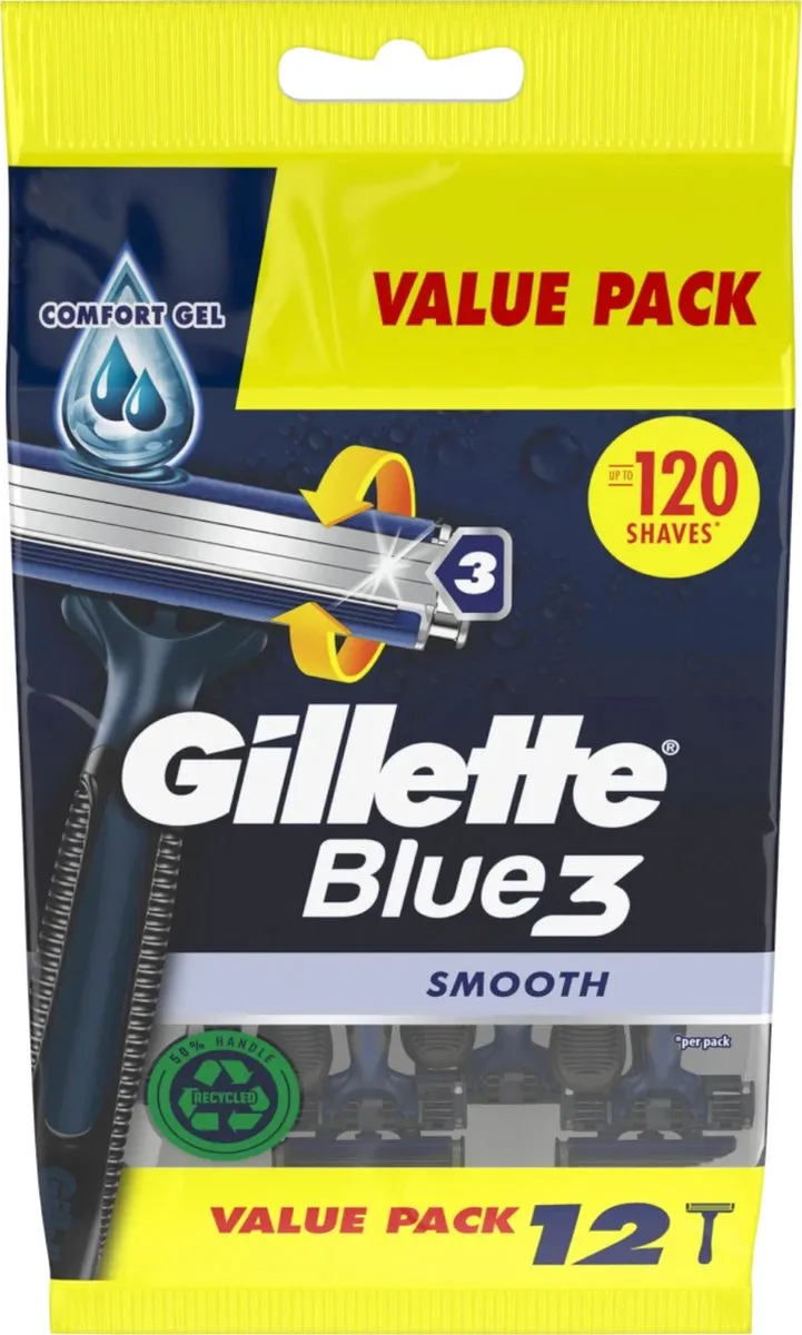 Gillette Blue3 Wegwerpscheermesjes