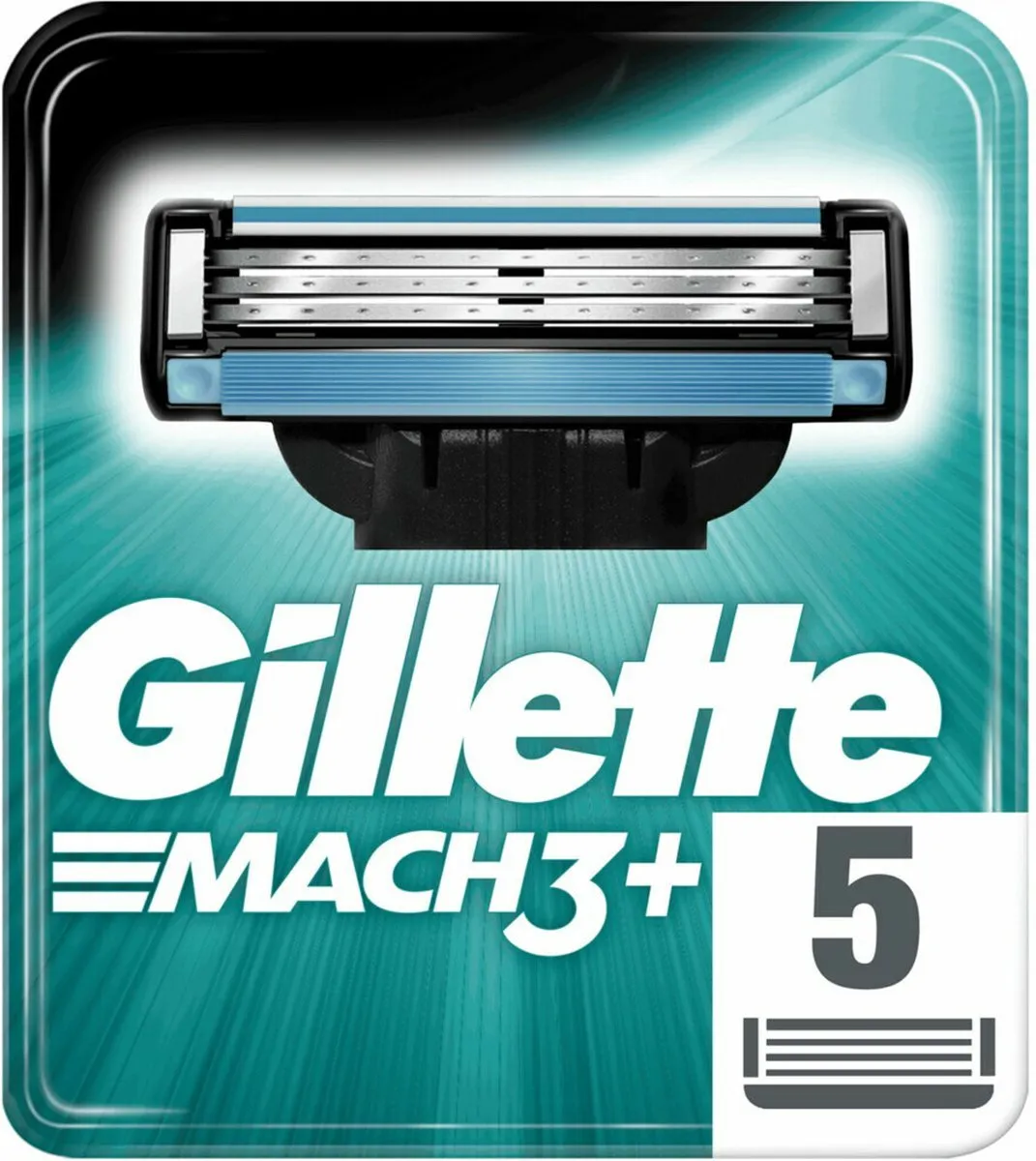 Gillette Mach 3 Scheermesjes - 5 Stuks