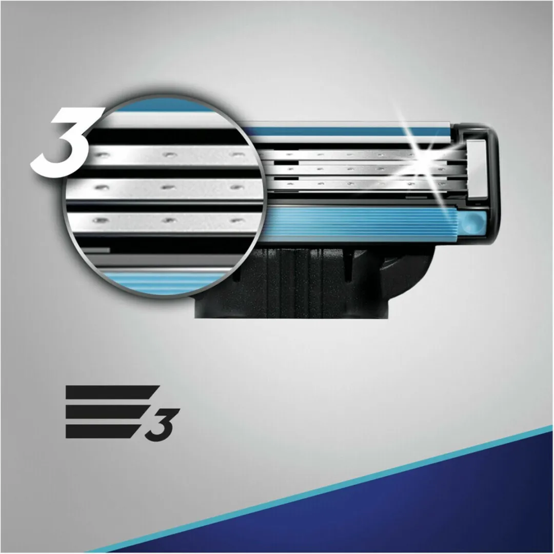 Gillette Mach 3 Scheermesjes - 5 Stuks
