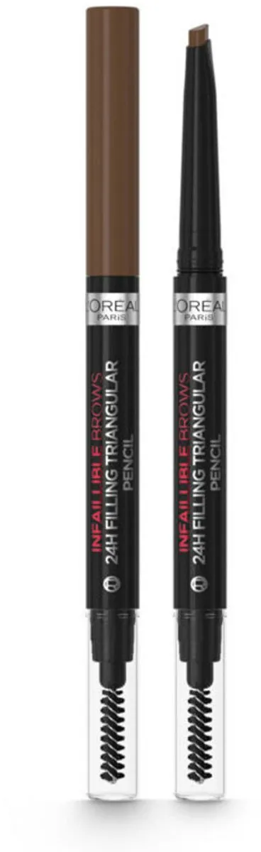 L'Oréal Paris 24H Brow Filling Triangular Pencil - 2x1ml Lichtbruin