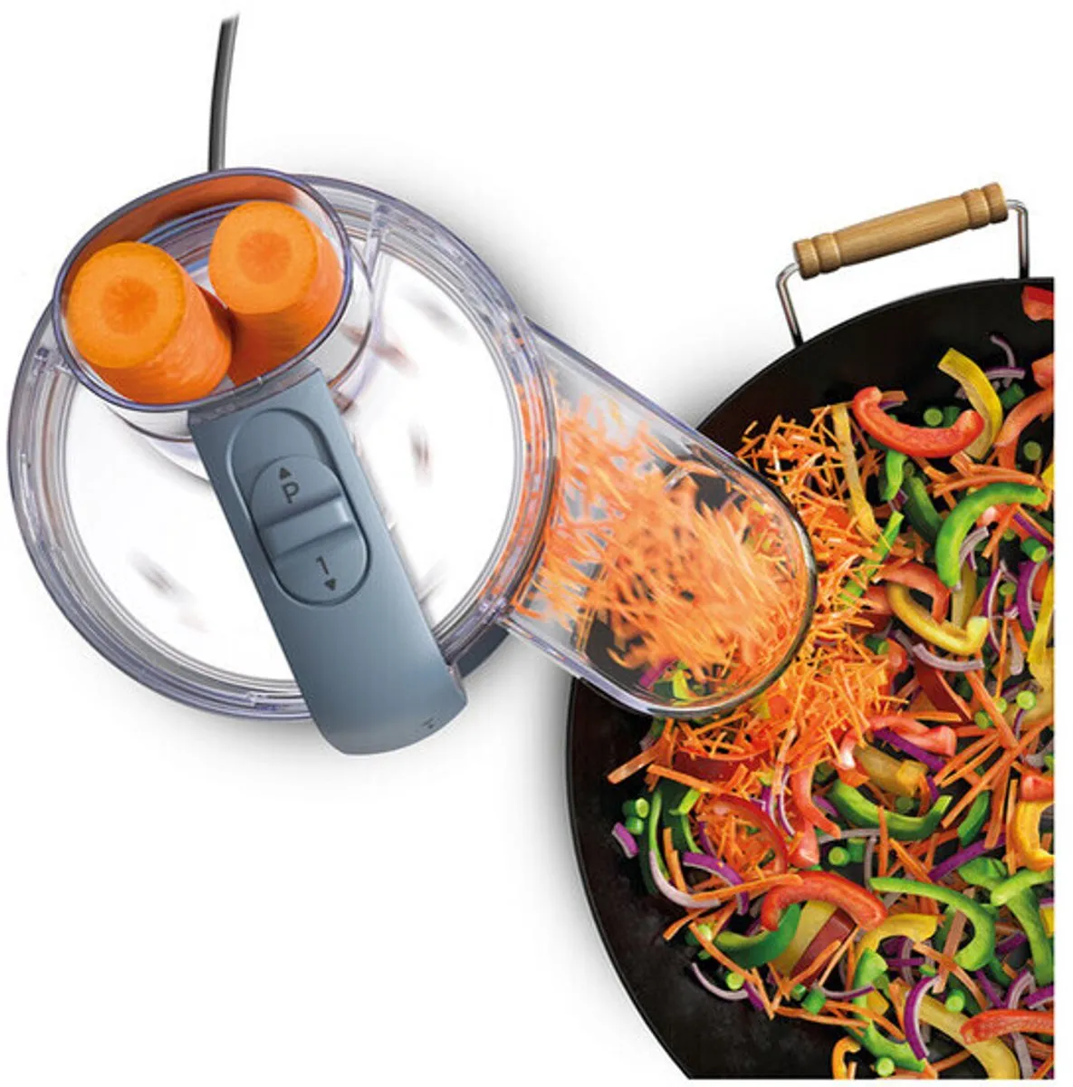 Kenwood MultiPro Go FDP23.140GY Foodprocessor - Storm Grey