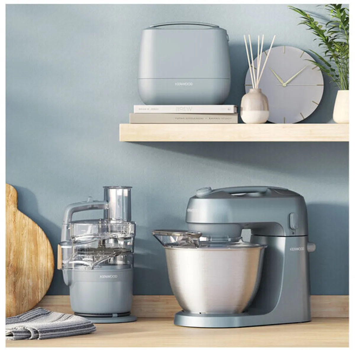 Kenwood MultiPro Go FDP23.140GY Foodprocessor - Storm Grey