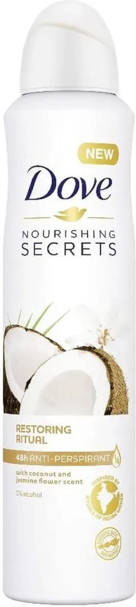 Dove Deospray Women Restoring Ritual Cocos Jasmijn 150ml