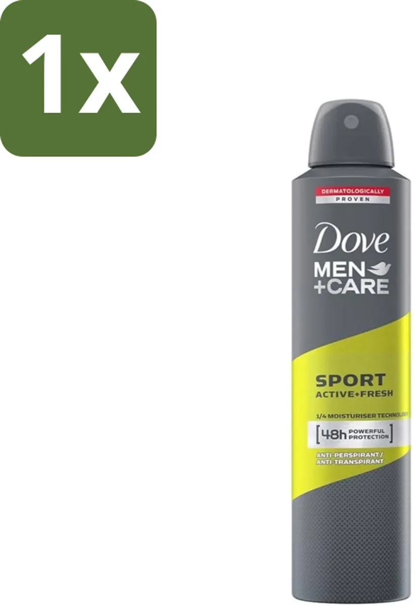 Dove Men+Care Sport Active Deodorant Spray 250ml