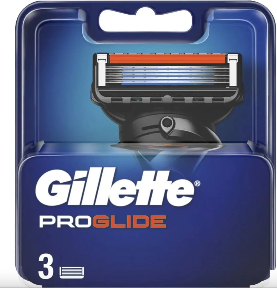 Gillette Proglide M3 Scheermes - 5 Bladen - 3 Stuks - Zwart