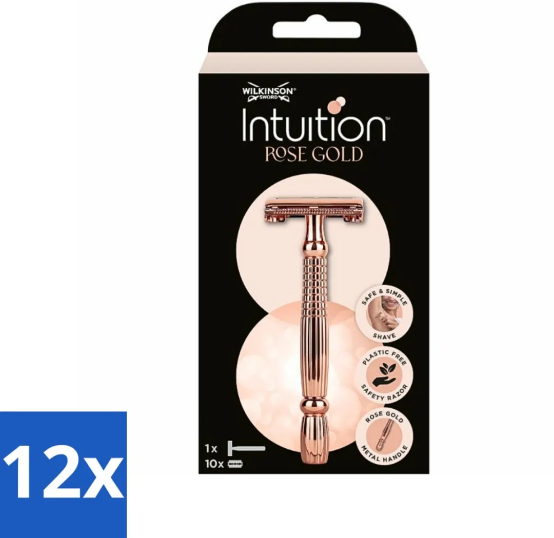 Wilkinson Sword Intuition Rose Gold Scheermes