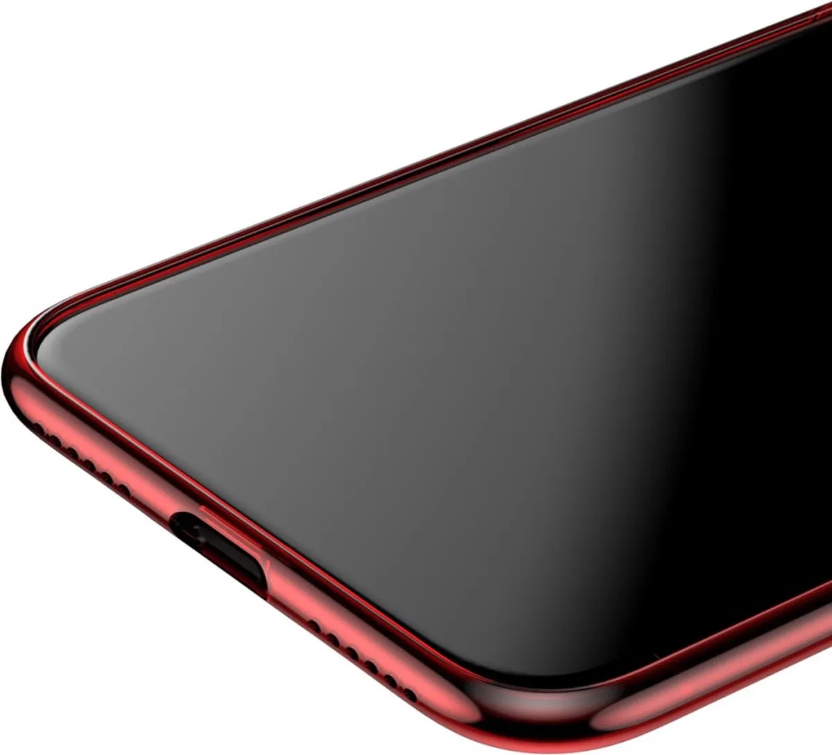 Baseus Ultra Slim TPU Hoesje iPhone Xs ARAPIPHX-B09 - Roze/Transparant