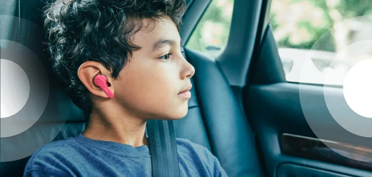 Belkin Soundform Nano PAC003BTPK Hoofdtelefoons - Roze