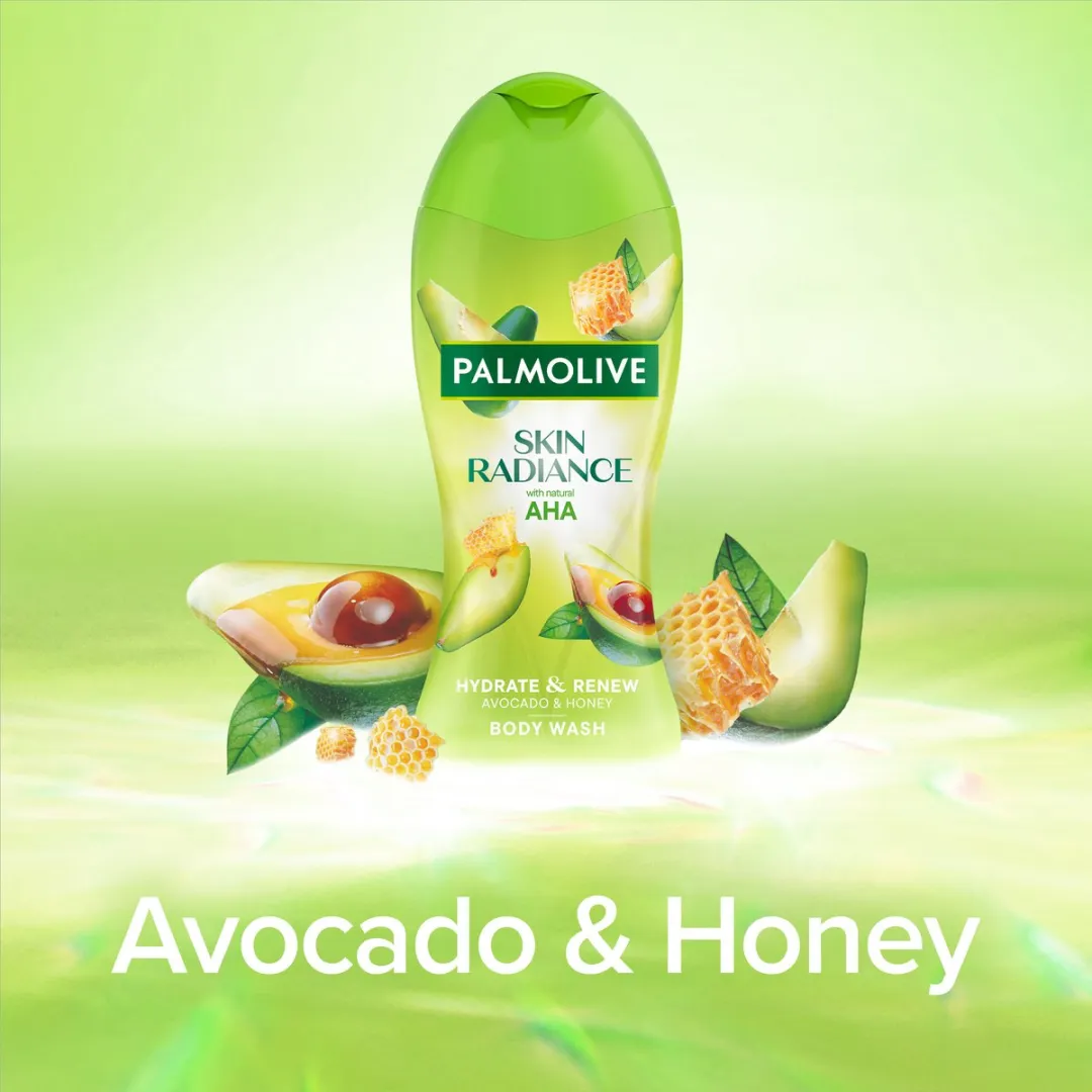 Palmolive Skin Radiance Avocado & Honing Body Wash - 6x250ml - afbeelding 5 van 6