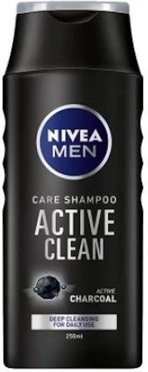 NIVEA Men ACTIVE CLEAN Shampoo - 2x250ml