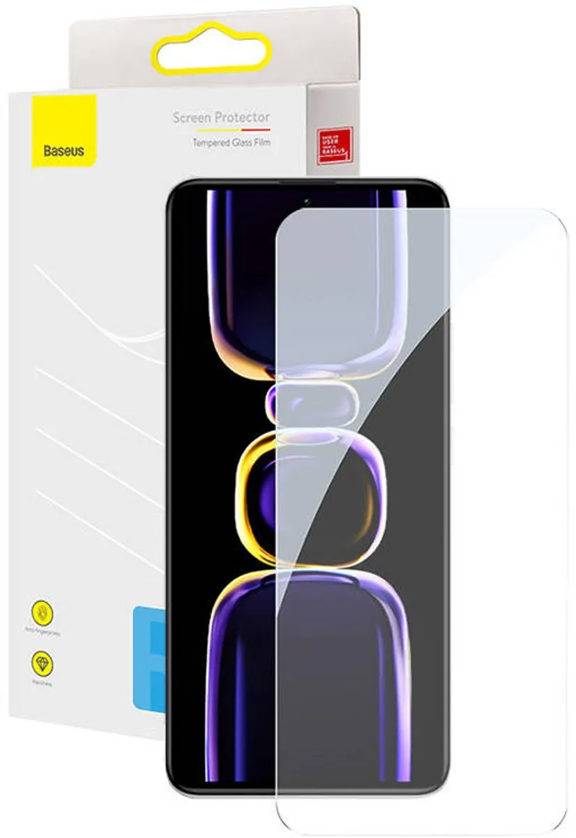 Baseus Gehard Glas voor Xiaomi Redmi K60/K60 Pro