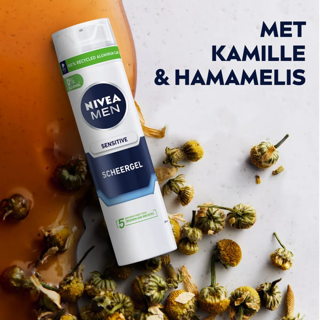 NIVEA Men Sensitive Scheergel 200ml