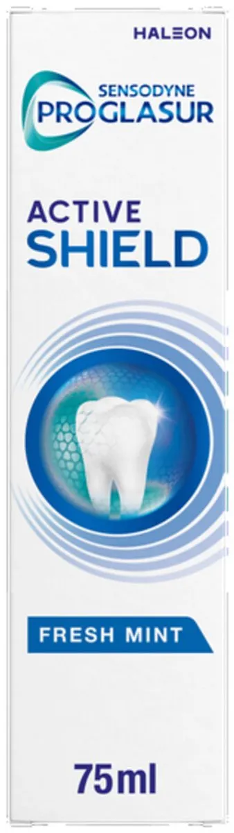 Sensodyne ProGlasur Active Shield Tandpasta - 225ml (3x75ml)