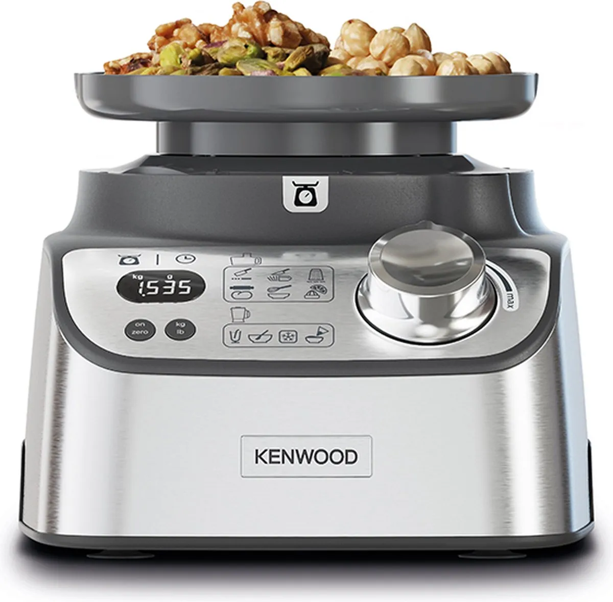 Kenwood FDM72.990SS Keukenmachine 1000W - 3L RVS