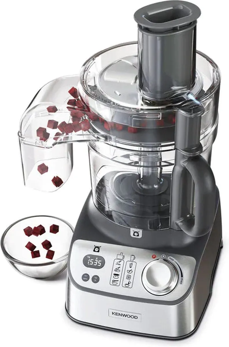 Kenwood FDM72.990SS Keukenmachine 1000W - 3L RVS - afbeelding 6 van 6