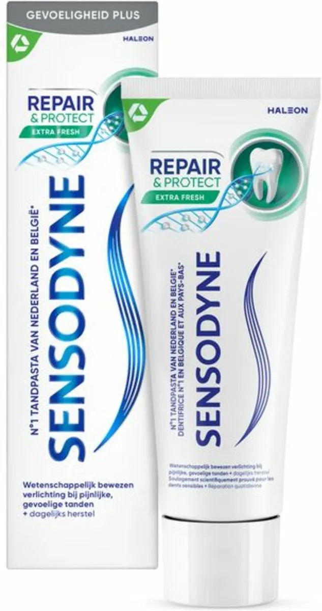 Sensodyne Repair & Protect Tandpasta Extra Fresh - 450ml (6x75ml)