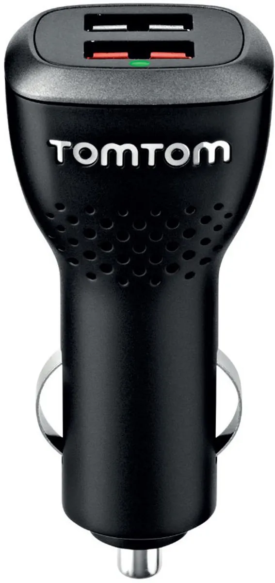 TomTom High Speed USB Dual-charger - Zwart