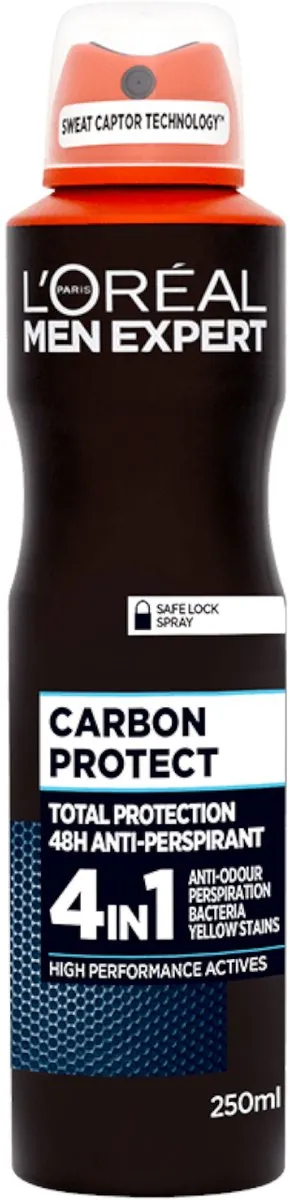 L'Oréal Men Expert Deodorant Spray Carbon Protect 250ml