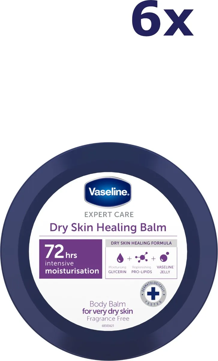 Vaseline Body Balm Expert Care - 1500ml (6x250ml)