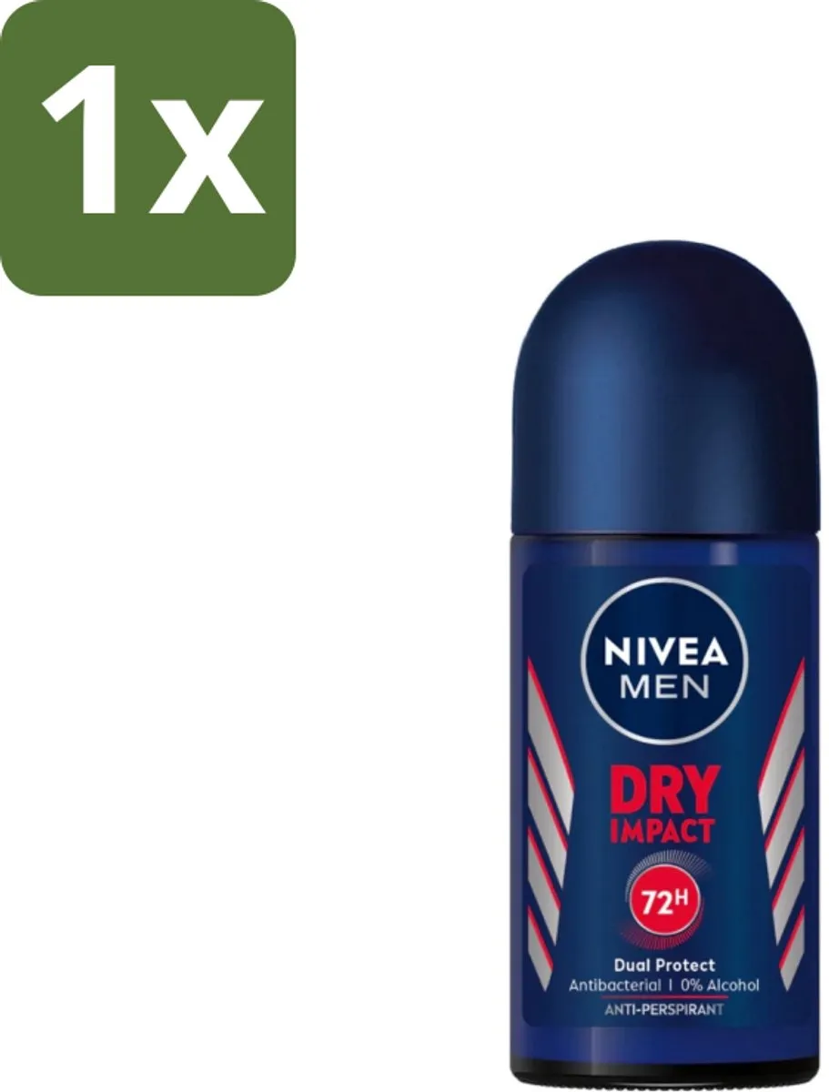 NIVEA Men Dry Impact Deodorant Roller 50ml