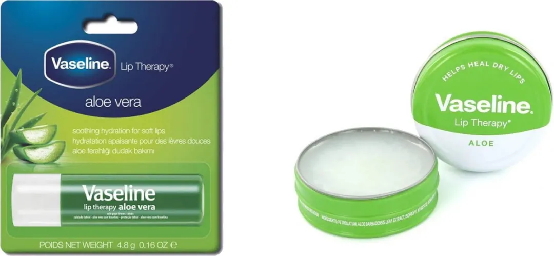 Vaseline Lip Therapy & Lippenstift Aloe Vera