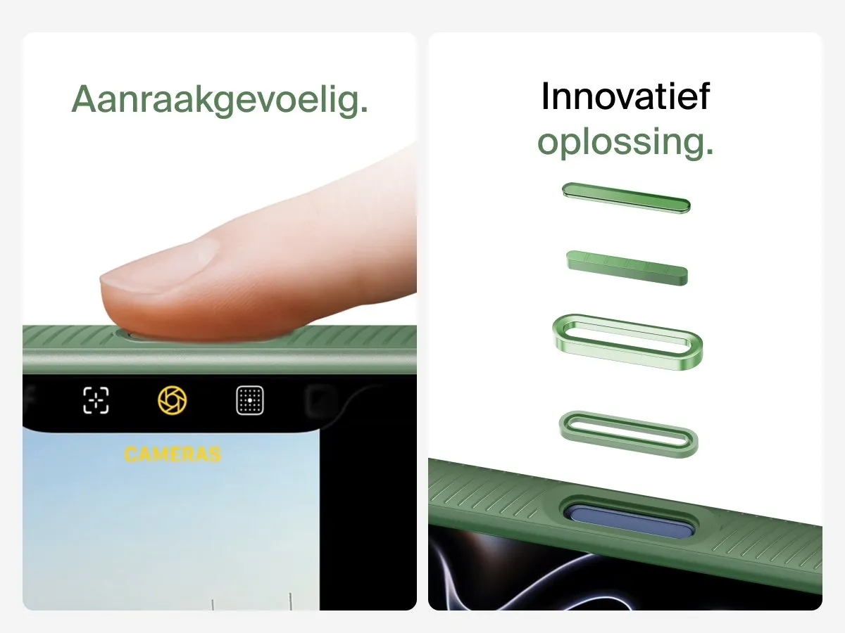 Belkin SheerForce Grip Hoesje iPhone 17 Pro Max MSA036HQSE - Groen