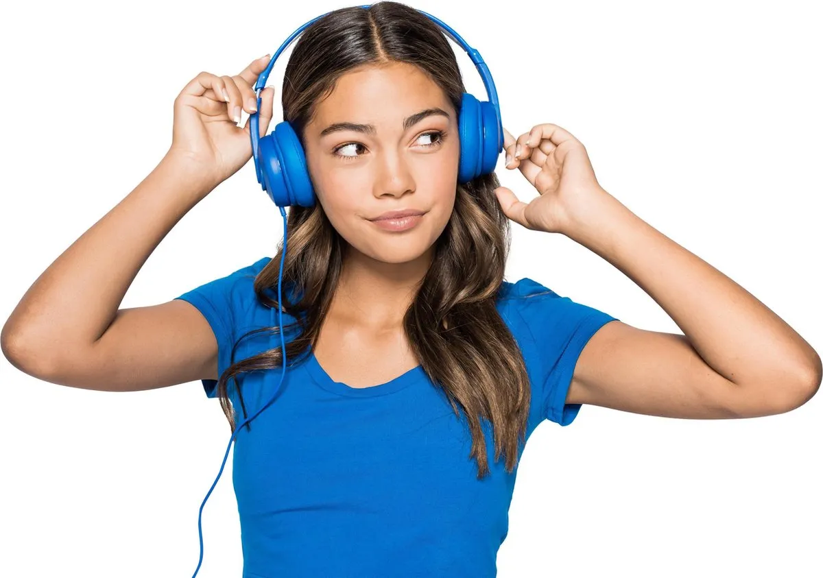 Skullcandy Cassette Junior – Kinder Koptelefoon – Volume begrensd - Blauw