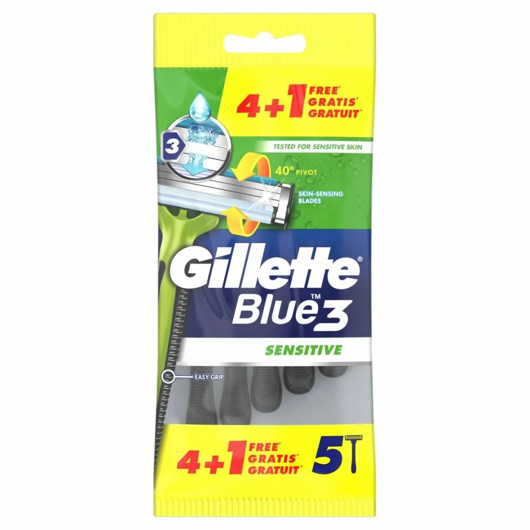 Gillette Blue 3 Sensitive Wegwerp Mesjes
