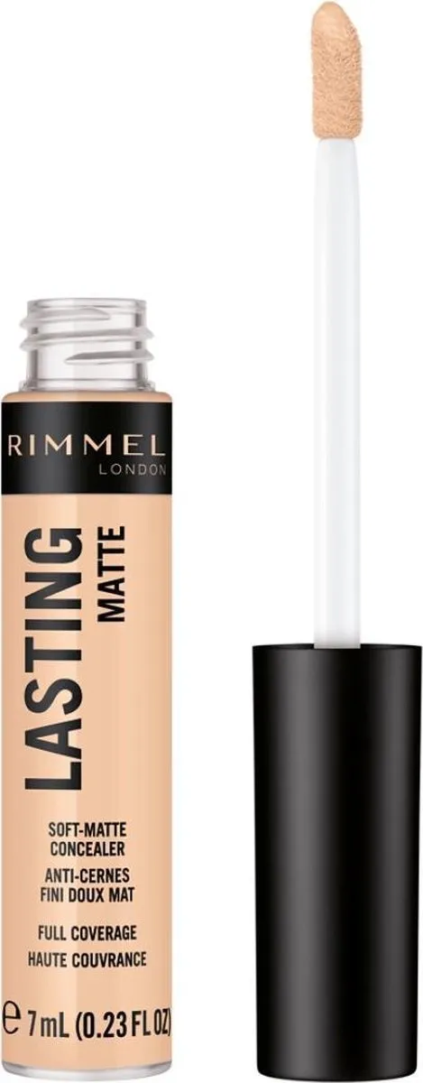 Rimmel London Lasting Matte True Ivory 015 Concealer 7ml