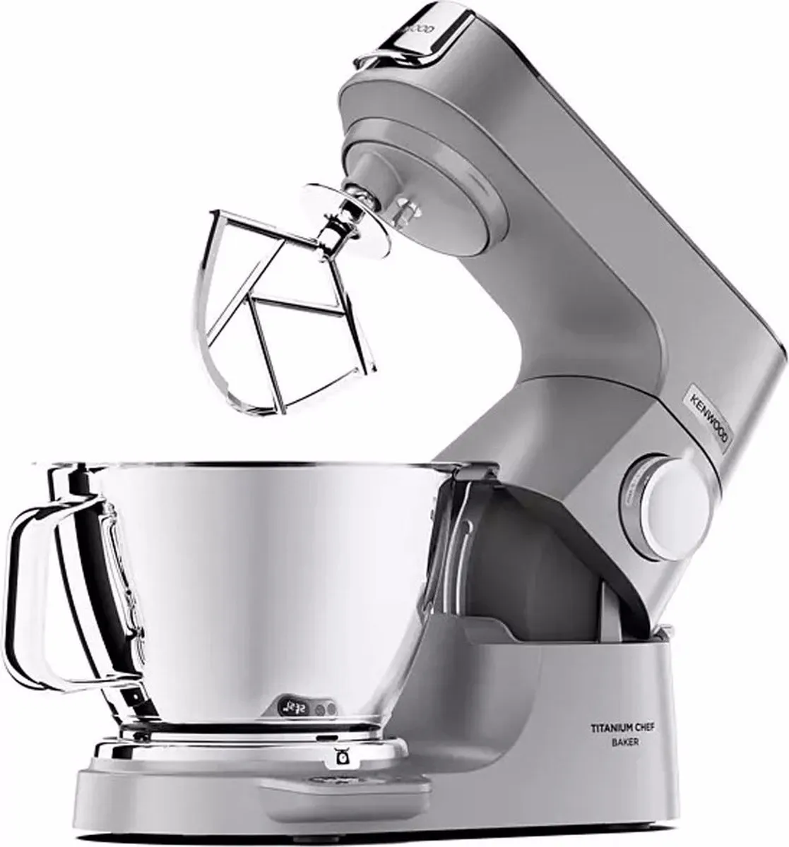 Kenwood Chef Titanium Baker KVC85.004SI Keukenmachine - 1200W - Zilver