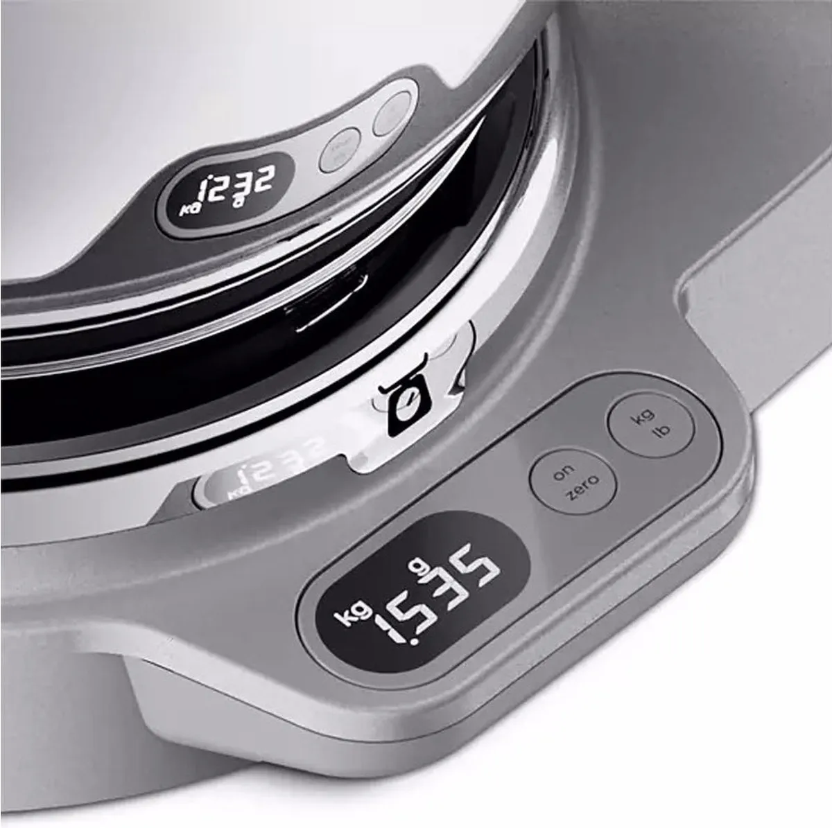 Kenwood Chef Titanium Baker KVC85.004SI Keukenmachine - 1200W - Zilver