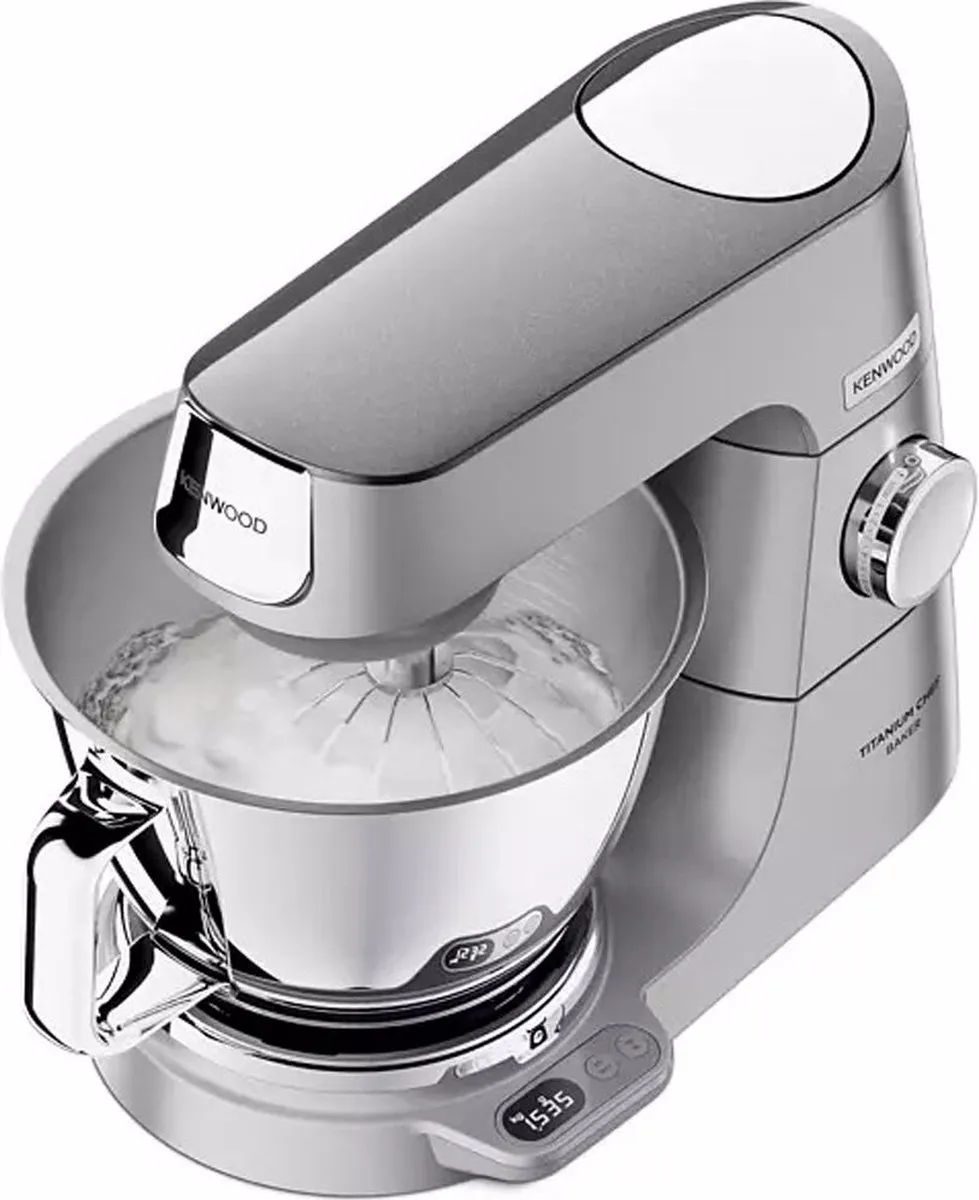 Kenwood Chef Titanium Baker KVC85.004SI Keukenmachine - 1200W - Zilver