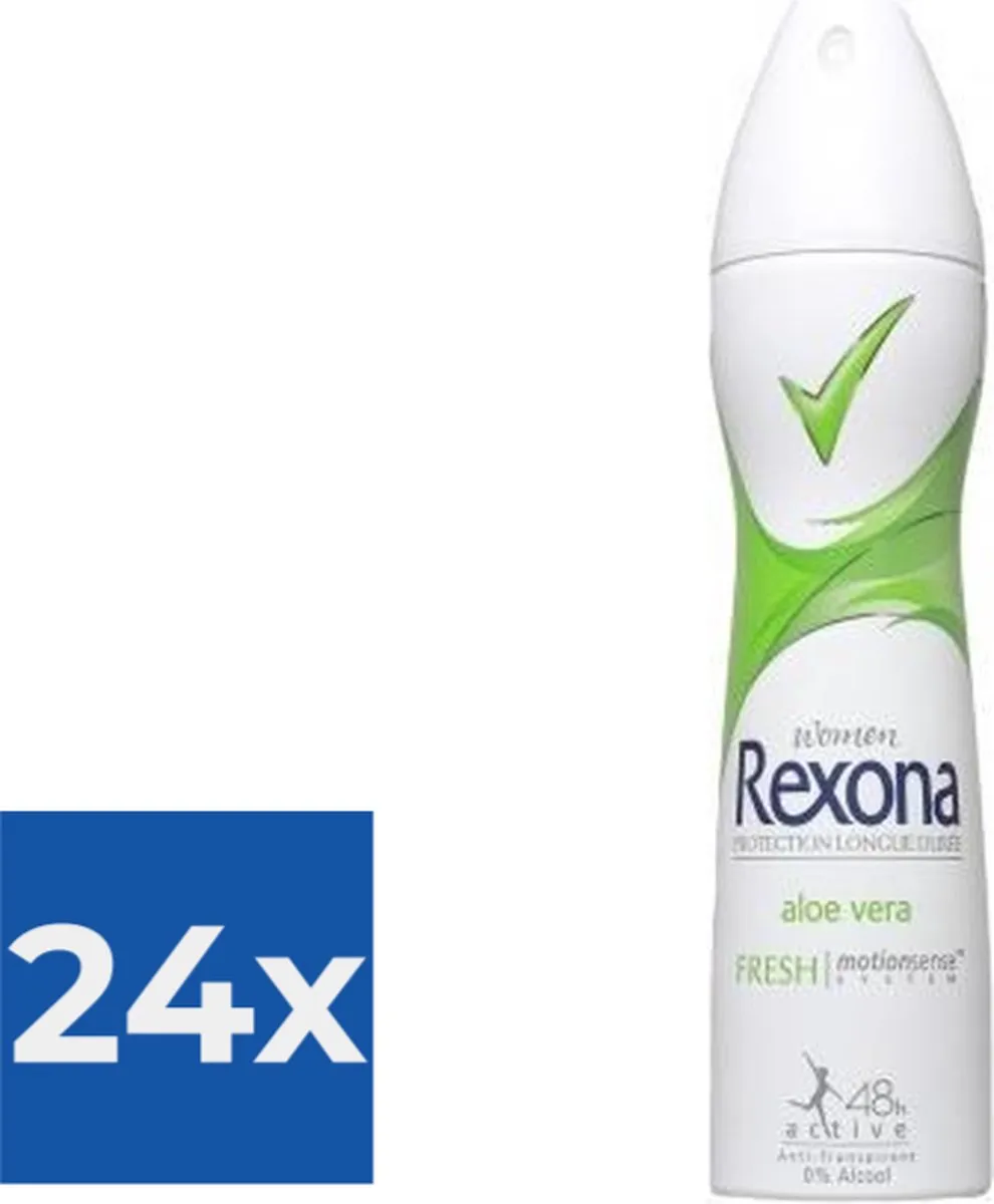 Rexona Women Aloe Vera Deo Spray - 24 Stuks
