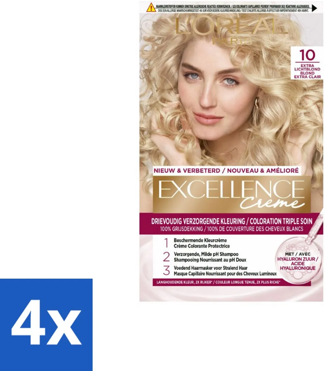 L'Oréal Paris Excellence Crème 10 Extra Lichtblond