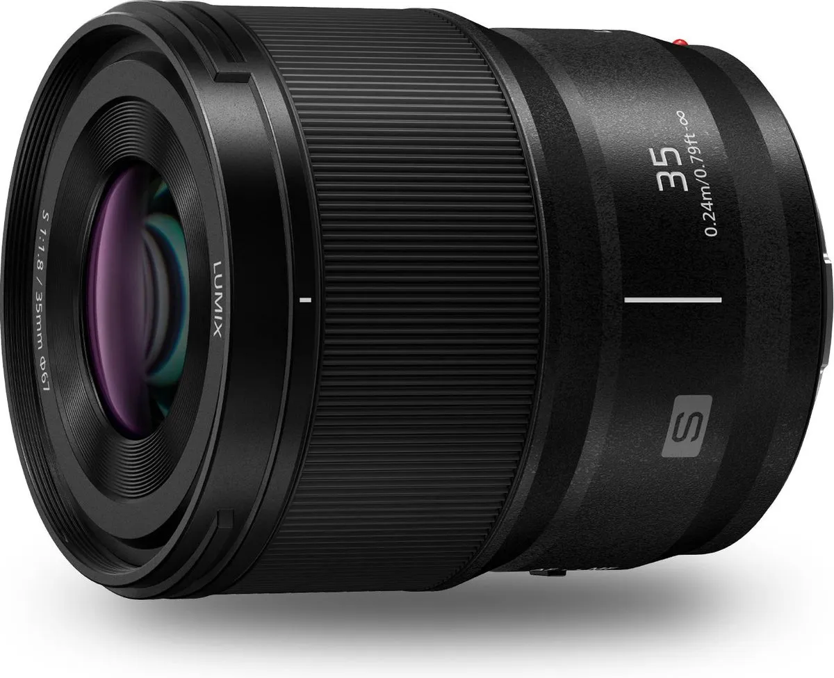 Panasonic Lumix S S-S35E 35mm f/1.8 - 67mm - Zwart