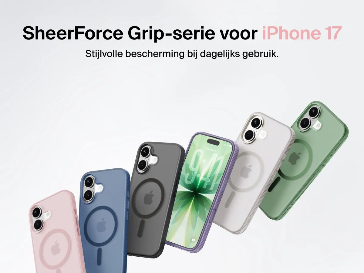 Belkin SheerForce Grip Hoesje iPhone 17 - Roze - MSA034HQPK
