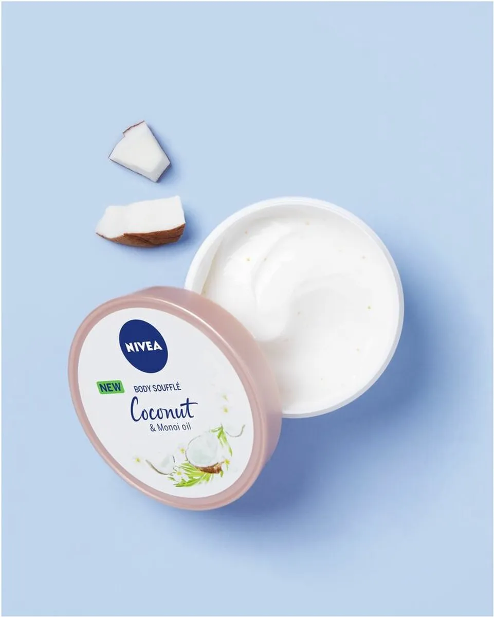 NIVEA Coconut & Monoi Body Soufflé Crème 200ml - afbeelding 2 van 6