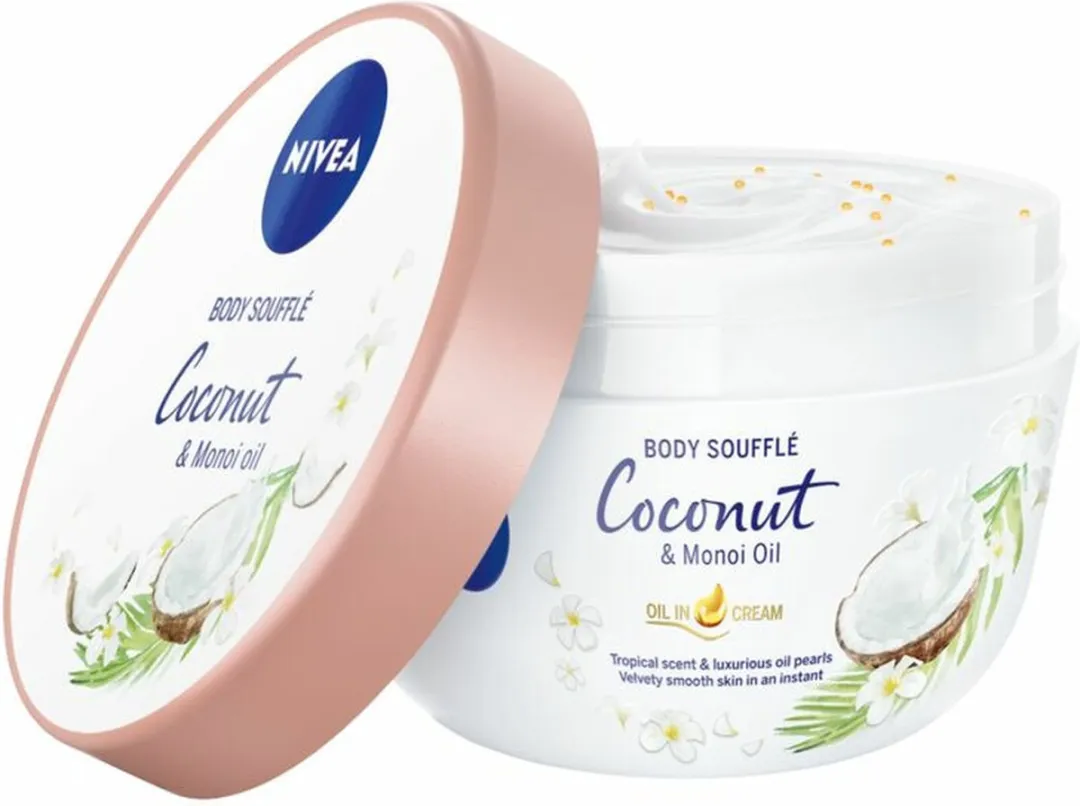 NIVEA Coconut & Monoi Body Soufflé Crème 200ml - afbeelding 5 van 6