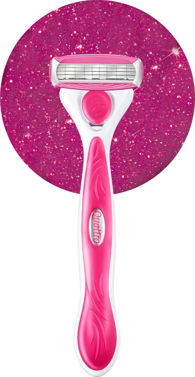 Wilkinson Sword Woman Quattro Sensitive Scheermesjes - 4 Stuks
