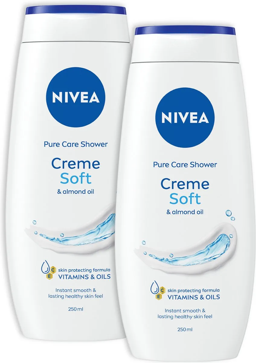 NIVEA Crème Soft Douchecrème Amandelolie 500ml