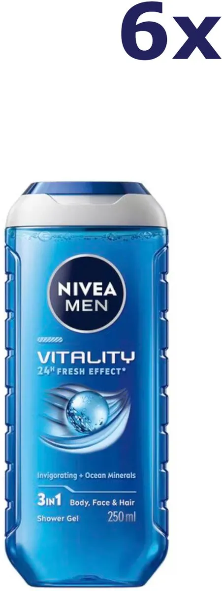 NIVEA MEN Vitality 3-in-1 Douchegel
