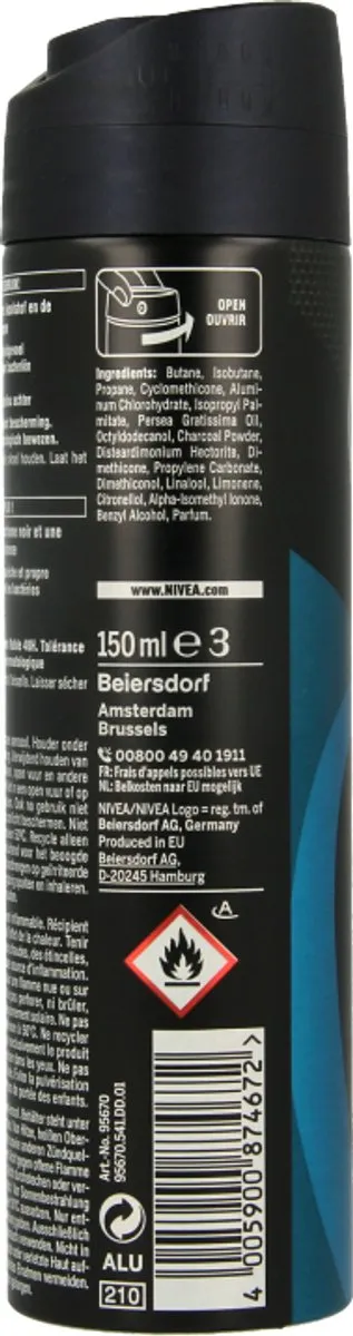 NIVEA Men Deospray Deep Beat 150ml