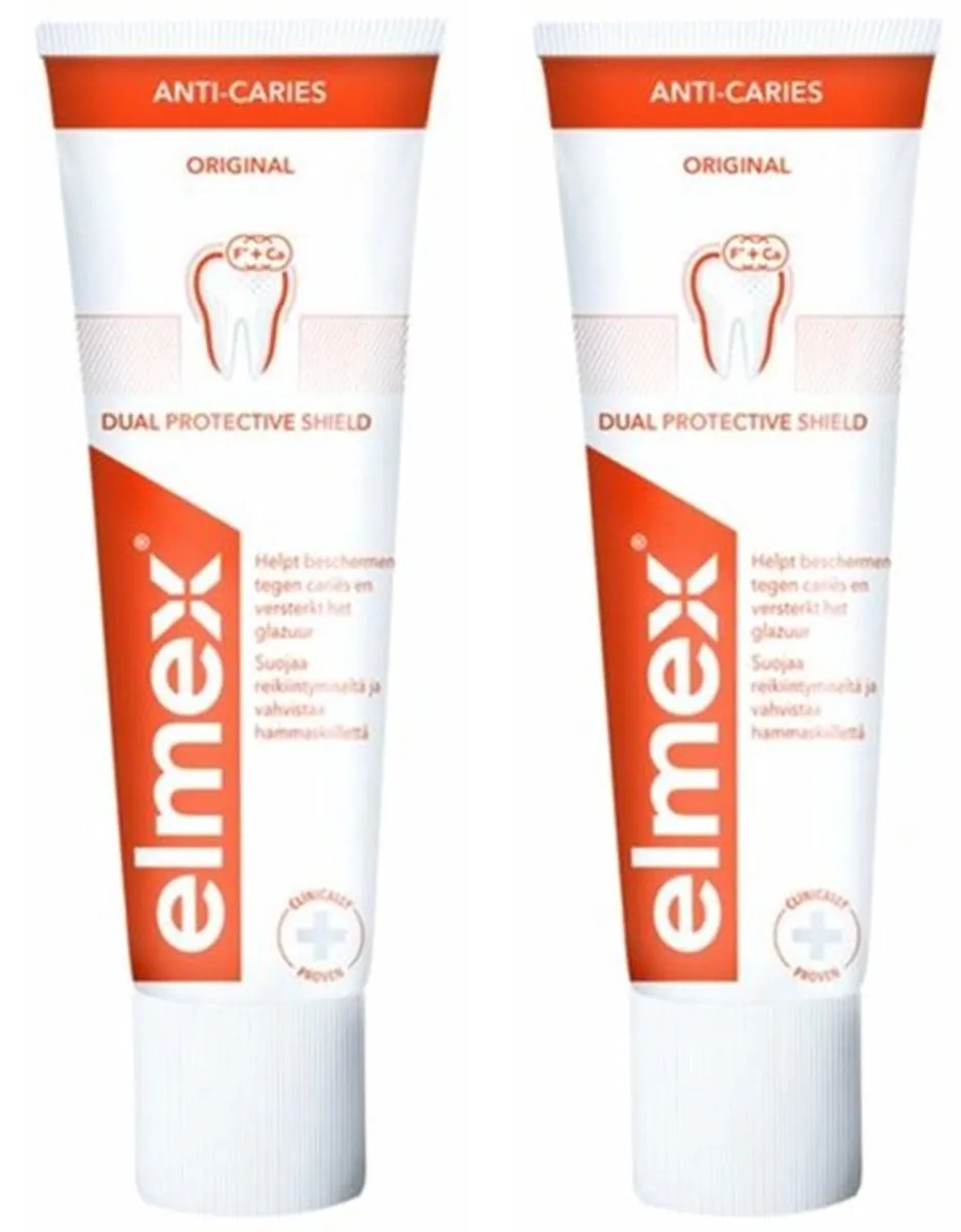 Elmex Anti-Caries Tandpasta 2x75ml