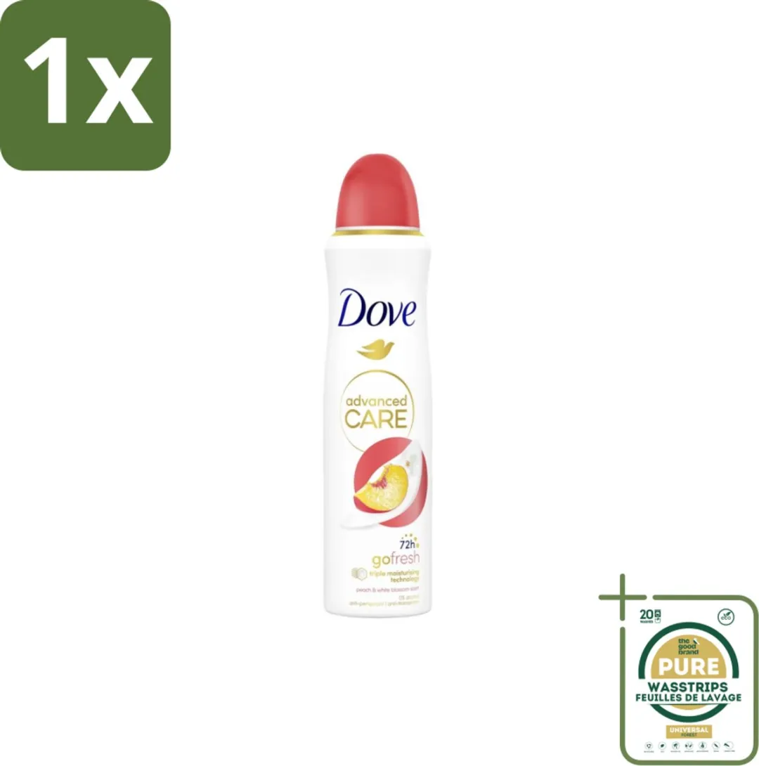 Dove Deodorant Spray Perzik 150ml