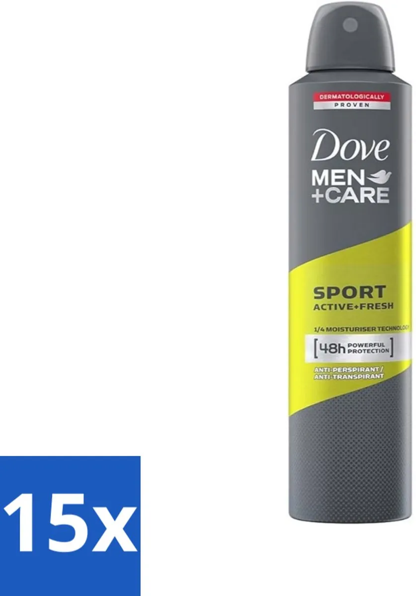 Dove Men+Care Sport Active Deodorant Spray 250ml