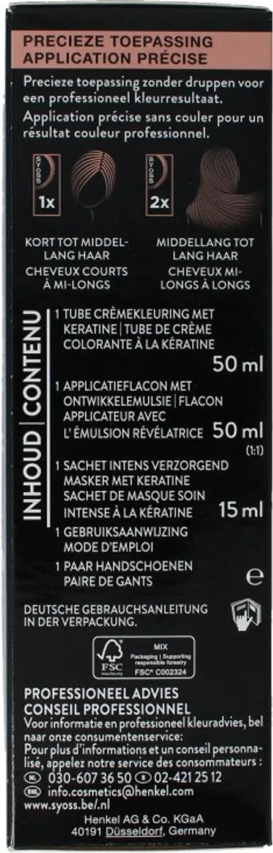 SYOSS Haarverf 4-8 Chocoladebruin 115ml - afbeelding 6 van 6
