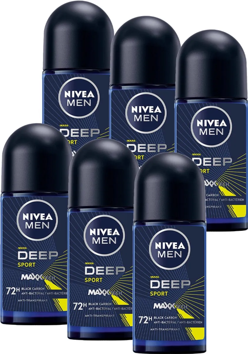 NIVEA MEN Deep Sport Anti-Transpirant Deo Roller 300ml