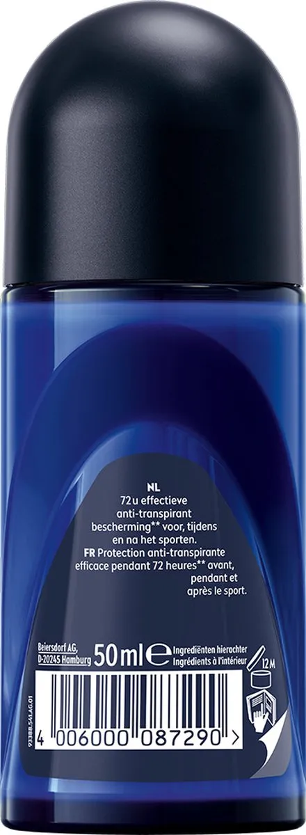 NIVEA MEN Deep Sport Anti-Transpirant Deo Roller 300ml - afbeelding 6 van 6