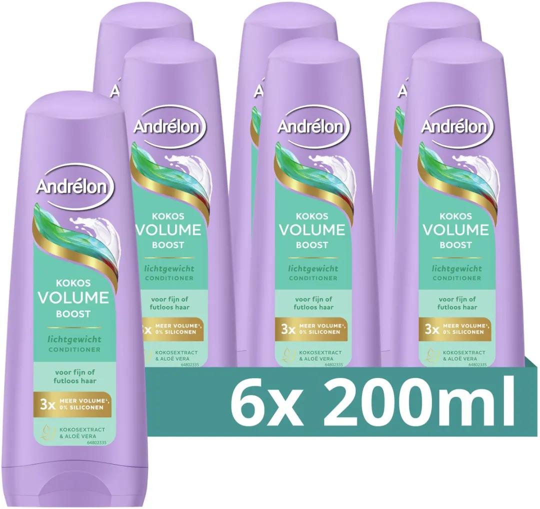 Andrélon Kokos Volume Boost Conditioner 200ml