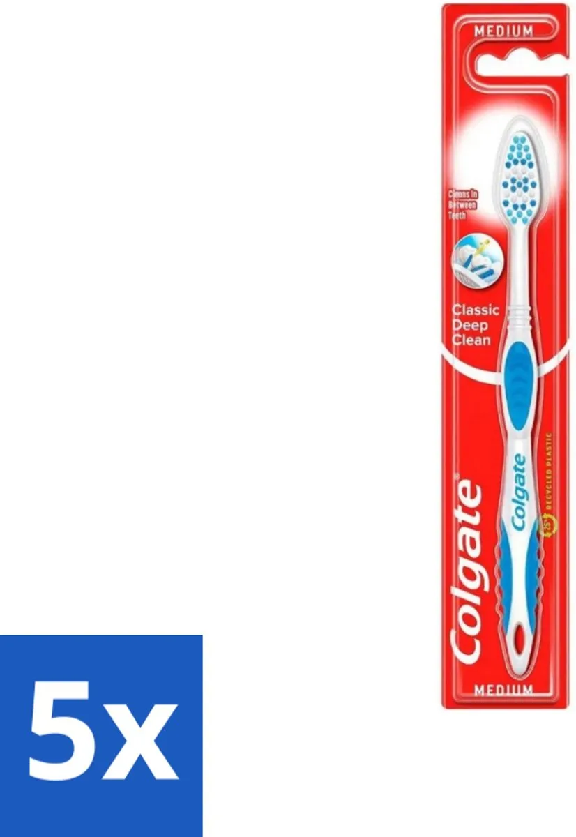 Colgate Classic Deep Clean Medium Tandenborstels